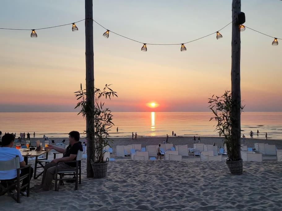 Ithaka Beach House, Unieke Plek Met Vrij Parkeren! Noordwijk Esterno foto
